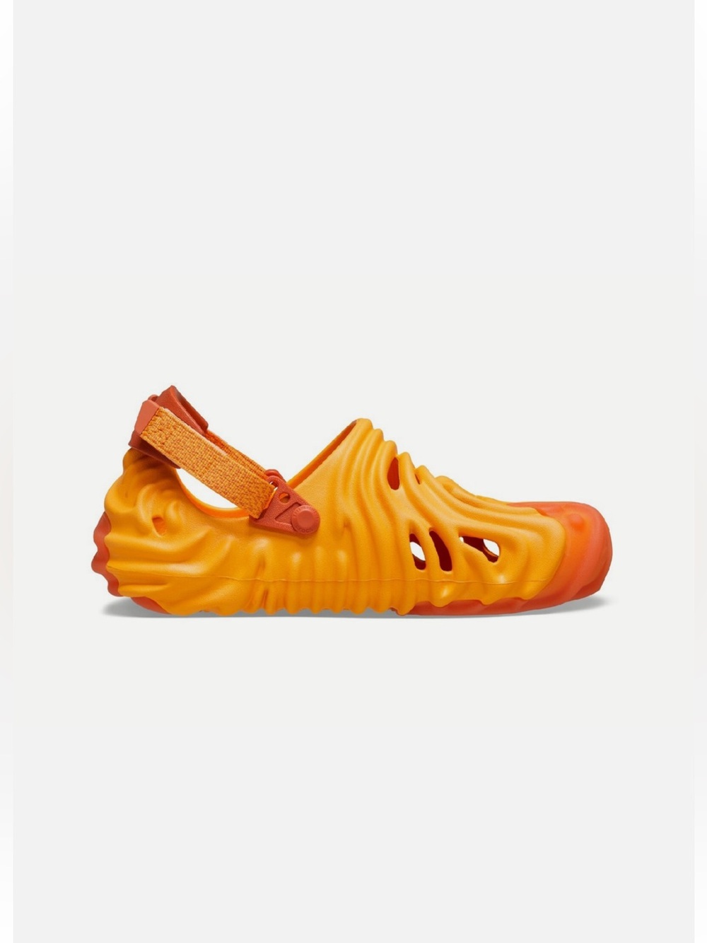 Salehe Bembury x Crocs Pollex Clog Cobbler Orange Sorbe - Picture 3 of 13